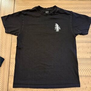 Men's Red Dragon Black Graphic T-Shirt